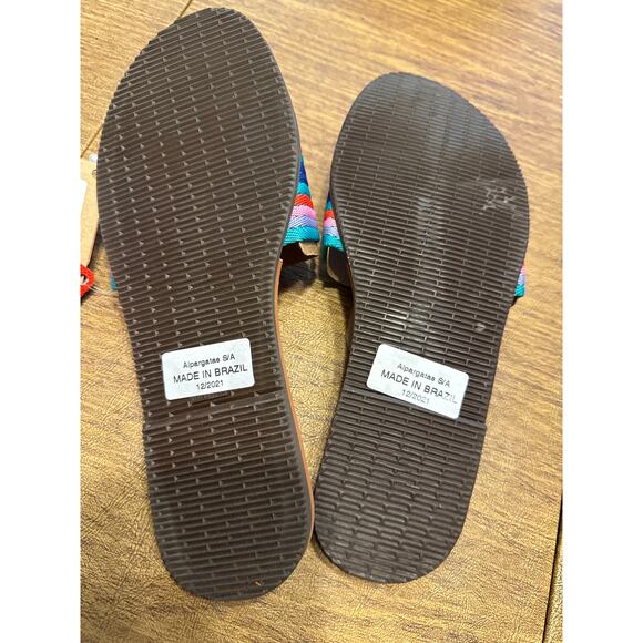 Havaianas Women You Malta Mix Sandals  Beach Sandals - Rust Women's 7/8 - Picture 7 of 7